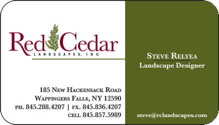 Red Cedar Landscapes Business Card
